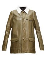 contrast-collar-olive-green-leather-jacket