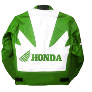 custom-honda-green-and-white-motorcycle-leather-jacket