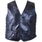 diamond-plate-rock-design-genuine-buffalo-leather-vest-with-eagle-patch