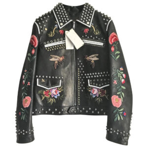 embellished-studded-floral-embroidered-leather-jacket