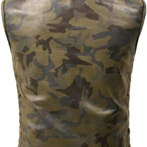 hillside-camouflage-biker-leather-vest