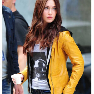 ninja-turtles-megan-fox-yellow-leather-jacket