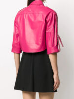 pink-cropped-lambskin-leather-jacket