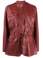 terracota-red-lambskin-belted-leather-coat