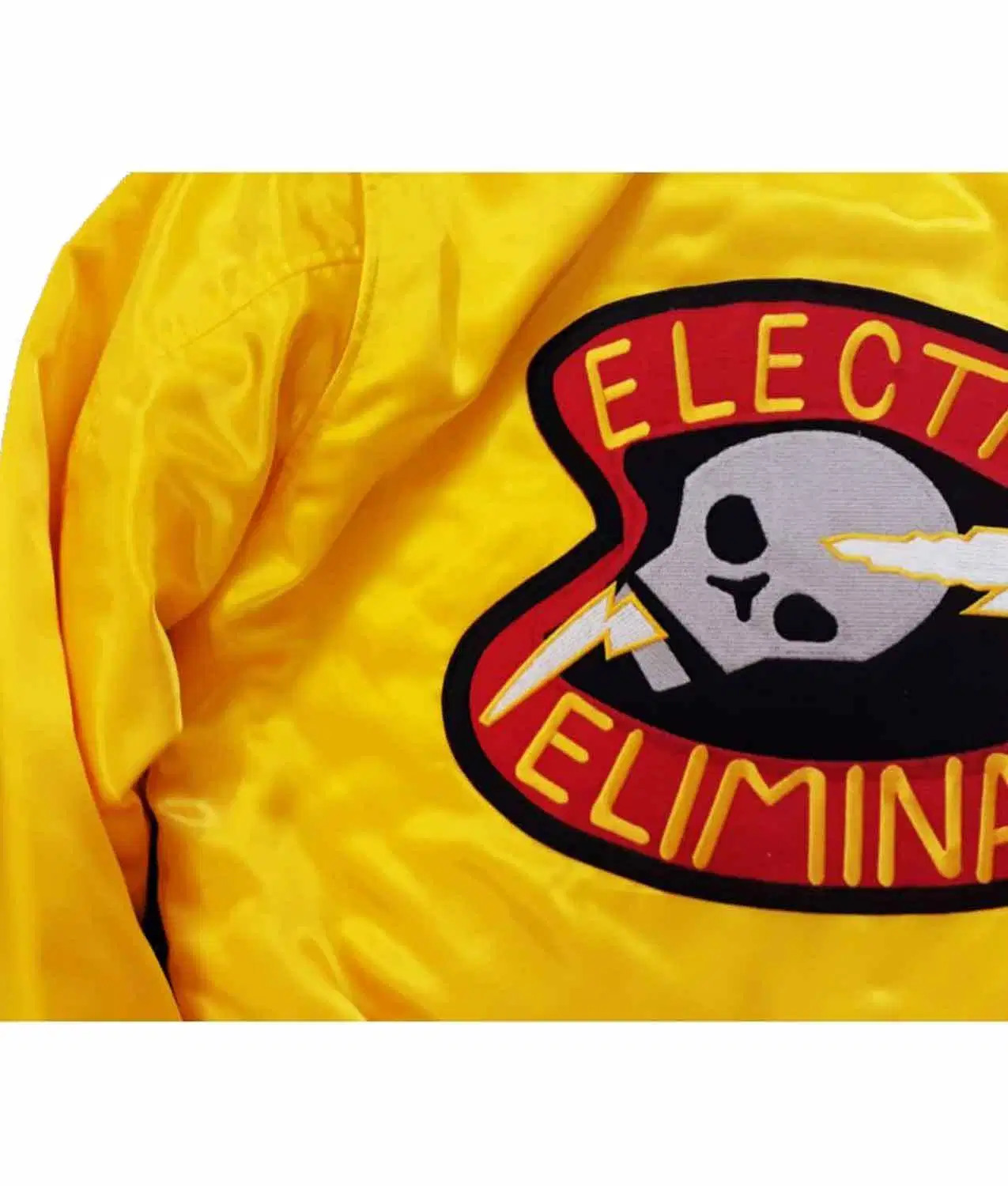 The Warriors Yellow Satin Electric Eliminator Jacket - USA Jacket