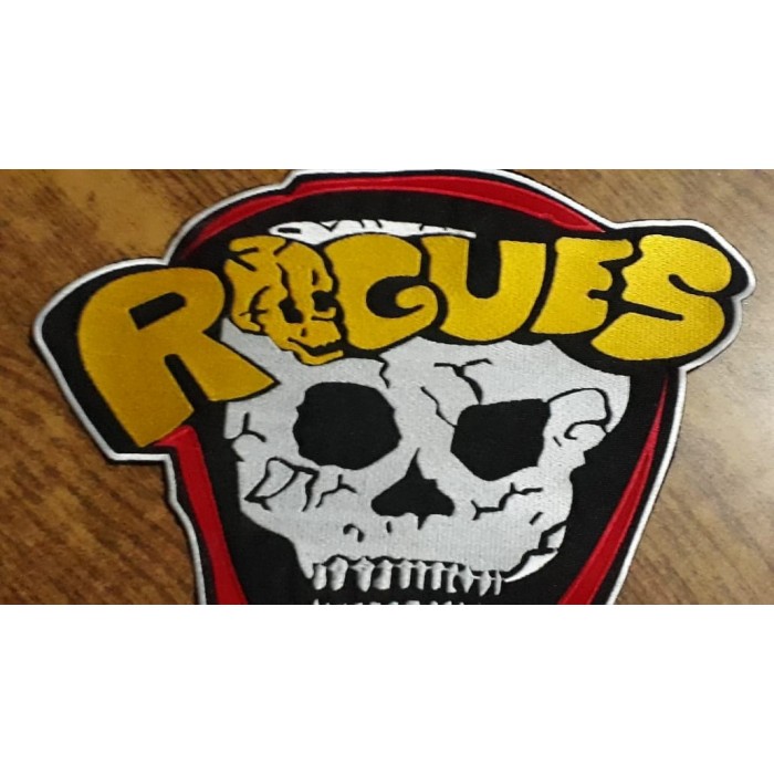 The warriors rogues vest embroidered patch maker of jacket