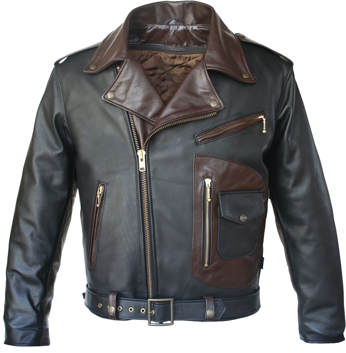 two-tone-d-pocket-horsehide-biker-leather-jacket (5) two-tone-d-pocket-horsehide-biker-leather-jacket