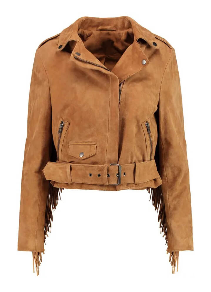 Western-Tan-Suede-Leather-Fringe-&-Biker-Jacket-1 Western-Tan-Suede-Leather-Fringe-&-Biker-Jacket