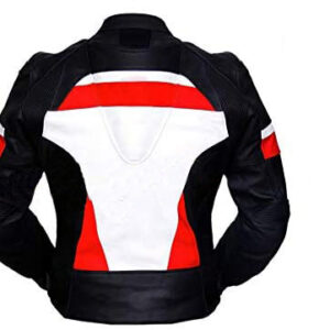 Motorcycle-genuine-leather-safety-pads-racing-jacket