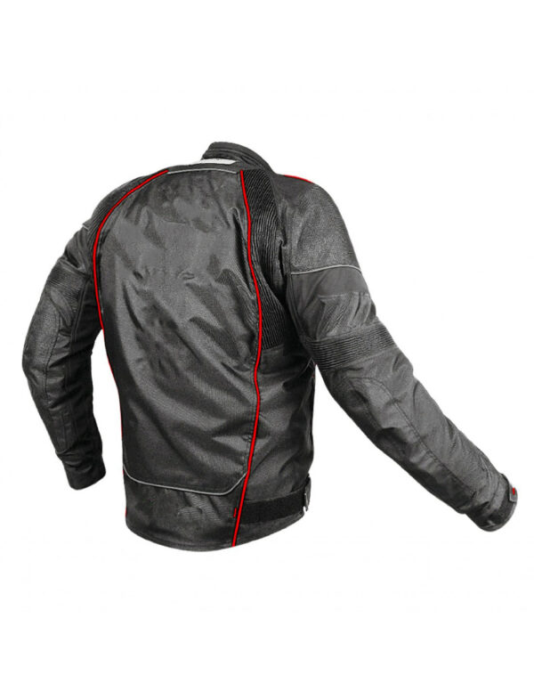 Black And Red Motorcycle Jacket