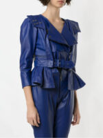 blue-cropped-leather-peplum-biker-jacket