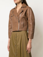 brown-cropped-biker-leather-jacket