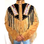 brown-western-suede-leather-jacket-fringe-eagle-beads-patches-bones