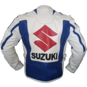 custom-suzuki-motorcycle-blue-and-white-leather-jacket