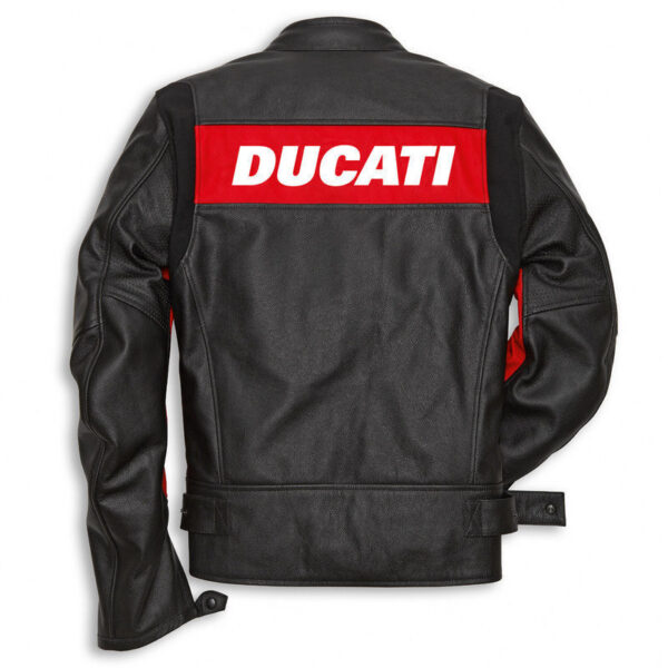 ducati-red-black-leather-motorcycle-jacket
