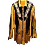 Fringes Beads American Cowboy Jacket