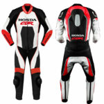 Honda Leather Racing Motorcycle Suit