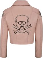 pink-back-skull-studded-biker-leather-jacket