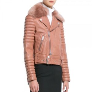 pink-bomber-style-biker-leather-jacket