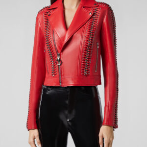 red-perfecto-crystal-work-biker-jacket