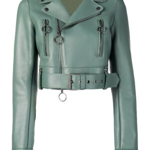 green-lambskin-cropped-leather-biker-jacket
