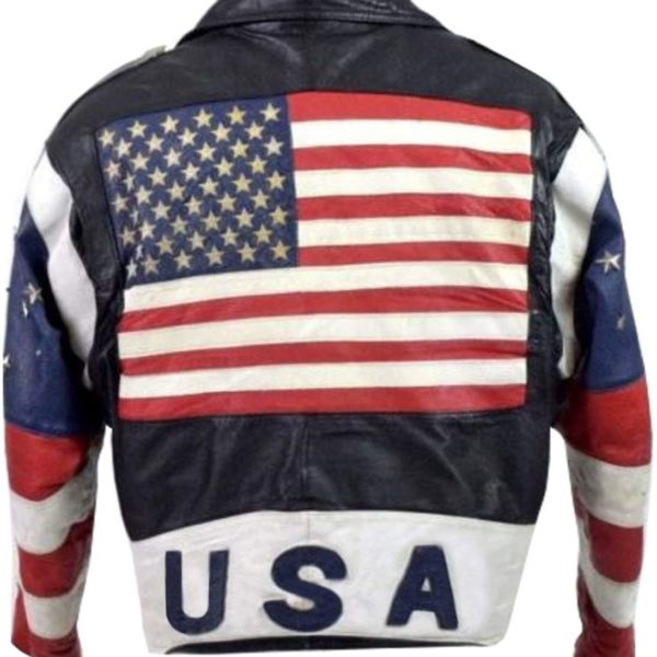 Multiple Country Jacket Vintage Multi Countries Flag Leather Jacket - Maker of Jacket