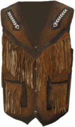 western-leather-vest-with-fringes