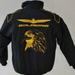 Honda Gold Wing Black Color Wind Breaker Jacket
