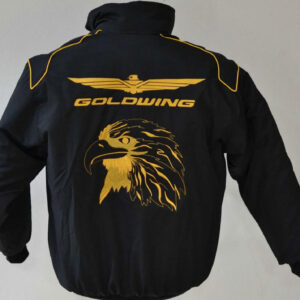 Honda Gold Wing Black Color Wind Breaker Jacket