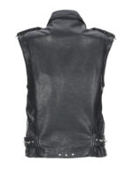 black-calfskin-studded-biker-leather-vest