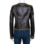 black-embossed-leather-studded-zip-front-jacket