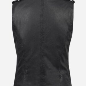 black-genuine-leather-biker-vest
