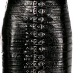 black-leather-dita-buckled-mini-skirt