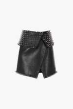 black-leather-wraparound-skirt-with-silvertone-studded