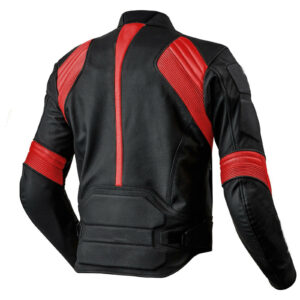 black-red-motorcycle-front-zip-real-leather-safety-pad-jacket