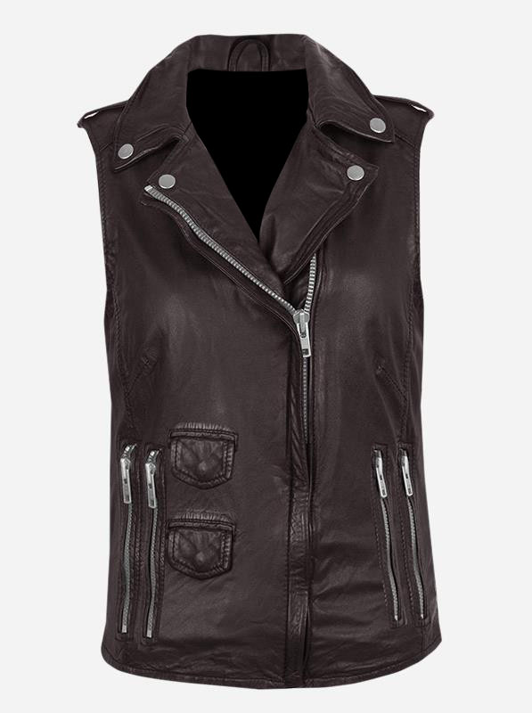 brown-genuine-leather-biker-vest brown-genuine-leather-biker-vest