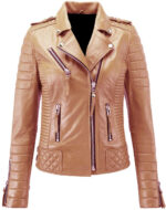 camel-beige-genuine-leather-biker-jacket