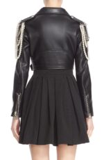 chain-pearl-embellished-leather-jacket