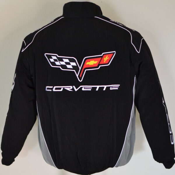 corvette-c6-black-wind-breaker-jacket