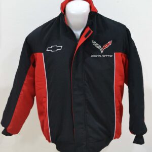 corvette-red-and-black-wind-breaker-jacket