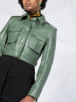 crocodile-effect-cropped-leather-jacket