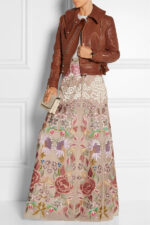 crocodile-effect-leather-biker-jacket