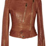 crocodile-effect-leather-biker-jacket
