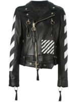 diagonal-printed-black-calfskin-biker-leather-jacket