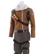 Fortnite Rapto Gaming Brown Jacket