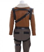 Fortnite Rapto Gaming Brown Jacket