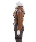 Fortnite Rapto Gaming Brown Jacket
