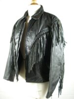 fringe-leather-black-biker-jacket