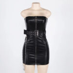 gothic-pu-leather-zip-up-chain-top