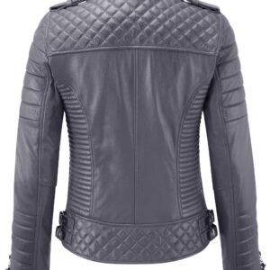 gray-genuine-lambskin-leather-biker-jacket